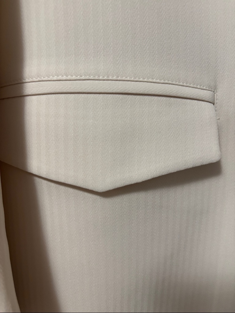 Hoss Intropia made in Spain Women's Cream Single-Button Blazer - Picture 3 of 7